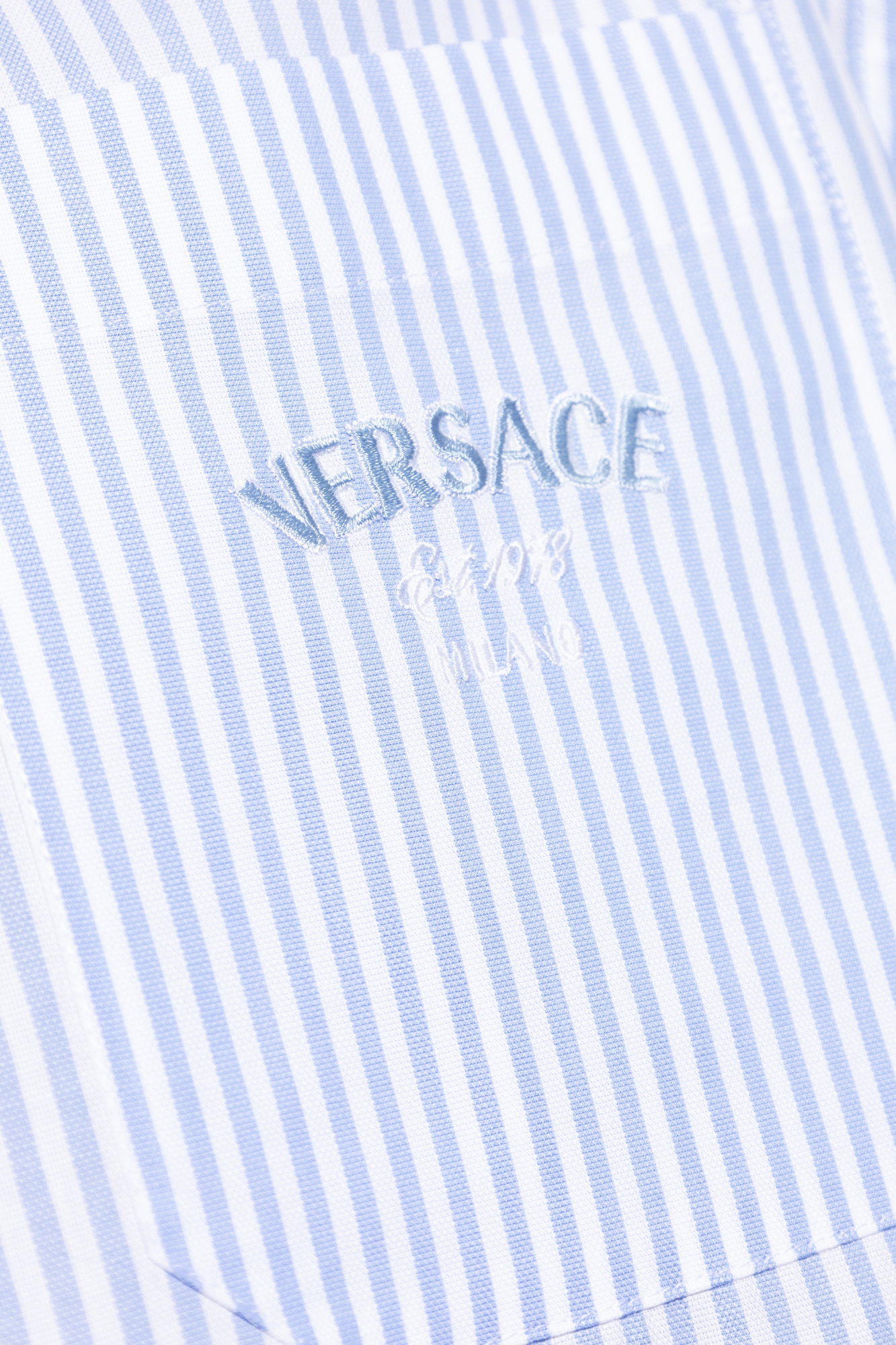 Light blue Shirt with Pocket Versace - Vitkac AS